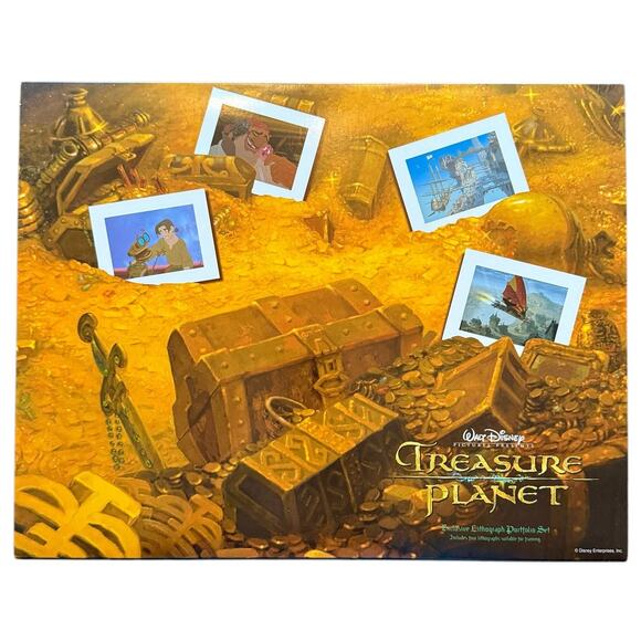 Treasure Planet Lithographs Set of 2 Walt Disney Store - Picture 3 of 4